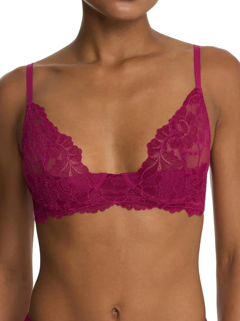 Natori Peony Unlined Underwire Lace Bra size 36DD - Picture 1 of 5